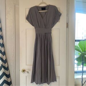 No. 6 Silk Wrap Dress, Size 1.